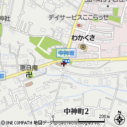 昭島市消防団　第１分団周辺の地図