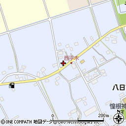 籾内コミュニティーセンター周辺の地図