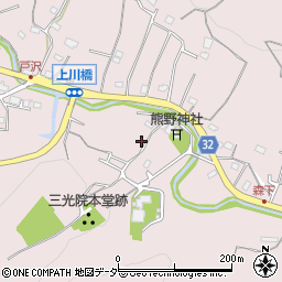 東京都八王子市上川町3161周辺の地図