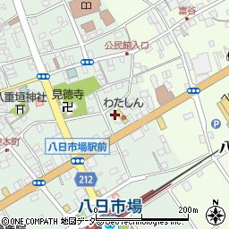 千葉県匝瑳市八日市場イ28周辺の地図