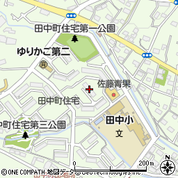 公社田中町住宅１６号棟周辺の地図