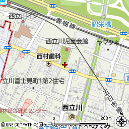 立川警察署富士塚交番周辺の地図