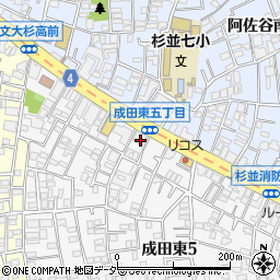 ＪＡ東京中央城西周辺の地図