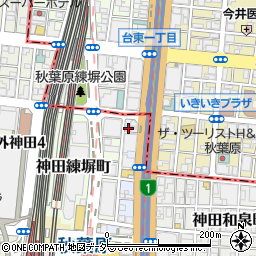 東京都千代田区神田松永町22周辺の地図