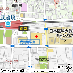 富士メガネ武蔵境イトーヨーカドー店周辺の地図