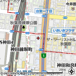東京都千代田区神田松永町23周辺の地図