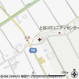 千葉県匝瑳市上谷中1252周辺の地図