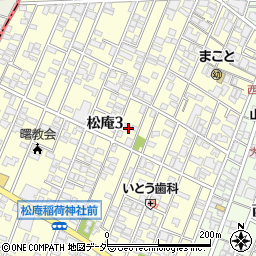 東京都杉並区松庵3丁目27-5周辺の地図