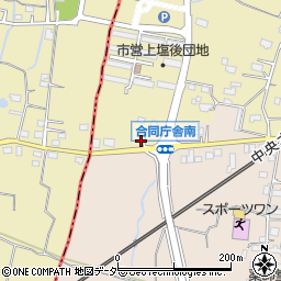 山梨県甲州市塩山上塩後1349周辺の地図