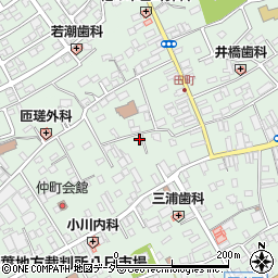 千葉県匝瑳市八日市場イ2576-5周辺の地図