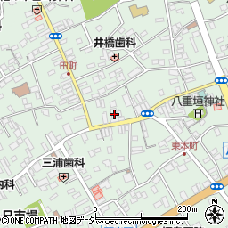 千葉県匝瑳市八日市場イ2470周辺の地図