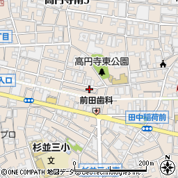 バティス高円寺周辺の地図