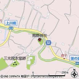 東京都八王子市上川町3089周辺の地図