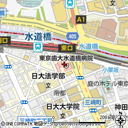 東京歯科大学短期大学周辺の地図