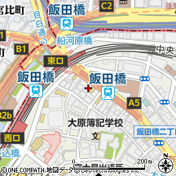 株式会社ケン・コーポレーション　飯田橋支店周辺の地図