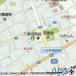 千葉県匝瑳市八日市場イ2943周辺の地図