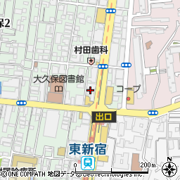 ライトハウス新宿チャーチ周辺の地図