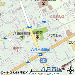 千葉県匝瑳市八日市場イ2950周辺の地図