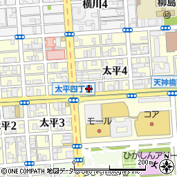 東京都墨田区太平4丁目8周辺の地図