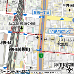 東京都千代田区神田松永町119周辺の地図