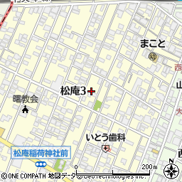 東京都杉並区松庵3丁目27周辺の地図