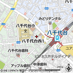 mr．kanso八千代台店周辺の地図