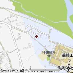 山梨県韮崎市龍岡町若尾新田34-15周辺の地図