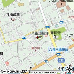 千葉県匝瑳市八日市場イ2936周辺の地図