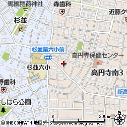 三浦荘周辺の地図