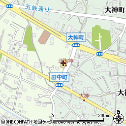 ドラッグセイムス昭島田中町店周辺の地図