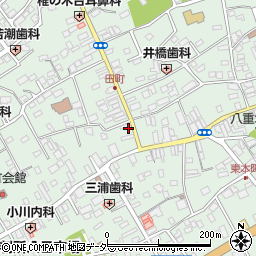 千葉県匝瑳市八日市場イ2562周辺の地図