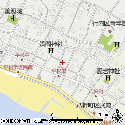 千葉県旭市平松1549周辺の地図