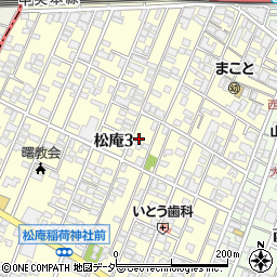 東京都杉並区松庵3丁目27-6周辺の地図