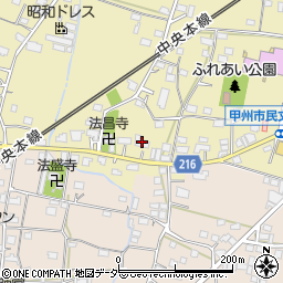 山梨県甲州市塩山上塩後327周辺の地図