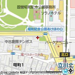 東京都立川市曙町1丁目32-29周辺の地図