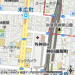サブウェイ 秋葉原タイムズタワー店周辺の地図