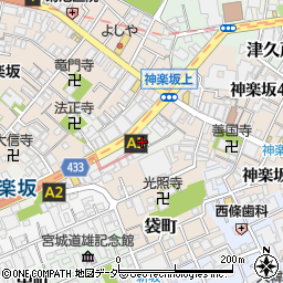 東京都新宿区岩戸町19周辺の地図