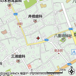 千葉県匝瑳市八日市場イ2467周辺の地図