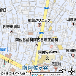 東京都杉並区阿佐谷南3丁目1-22周辺の地図