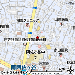 メガネストアー阿佐谷パールセンター店周辺の地図