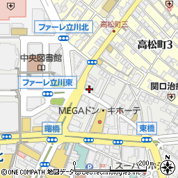 東京視力回復センター　立川周辺の地図