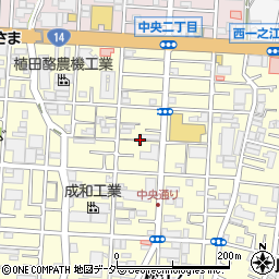 東京都江戸川区松江2丁目18周辺の地図