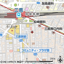 あおい薬局三鷹店周辺の地図