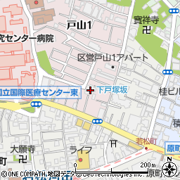アートコート早稲田戸山公園周辺の地図