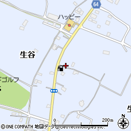 千葉県佐倉市生谷1182周辺の地図