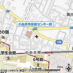 ローソン小金井貫井北町五丁目店周辺の地図