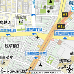 東京ローソク製造株式会社周辺の地図