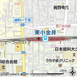マツモトキヨシｎｏｎｏｗａ東小金井店周辺の地図