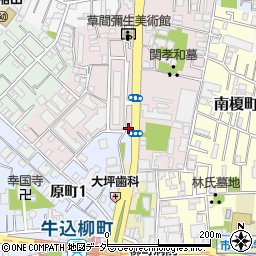 東京都新宿区弁天町119周辺の地図