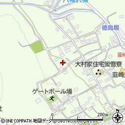 山梨県韮崎市神山町鍋山1712周辺の地図